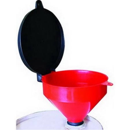 DENDESIGNS 4 qt Heavy Duty Threaded Funnel with LID DE2625868